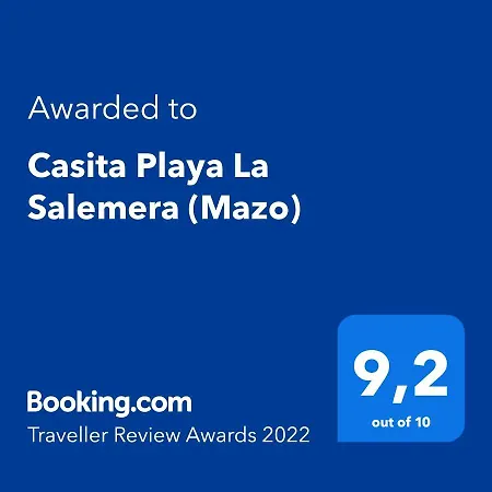 Сasa de vacaciones Casita Playa La Salemera *